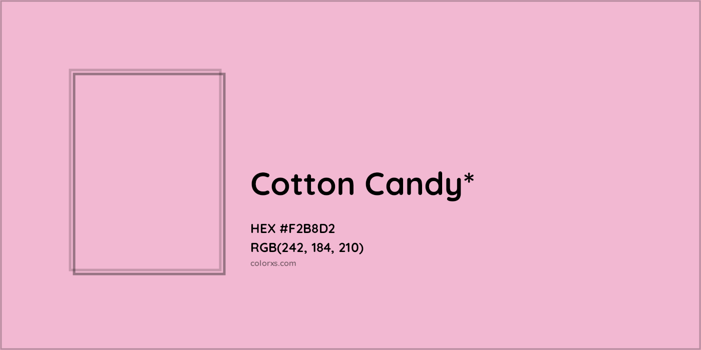 HEX #F2B8D2 Color Name, Color Code, Palettes, Similar Paints, Images