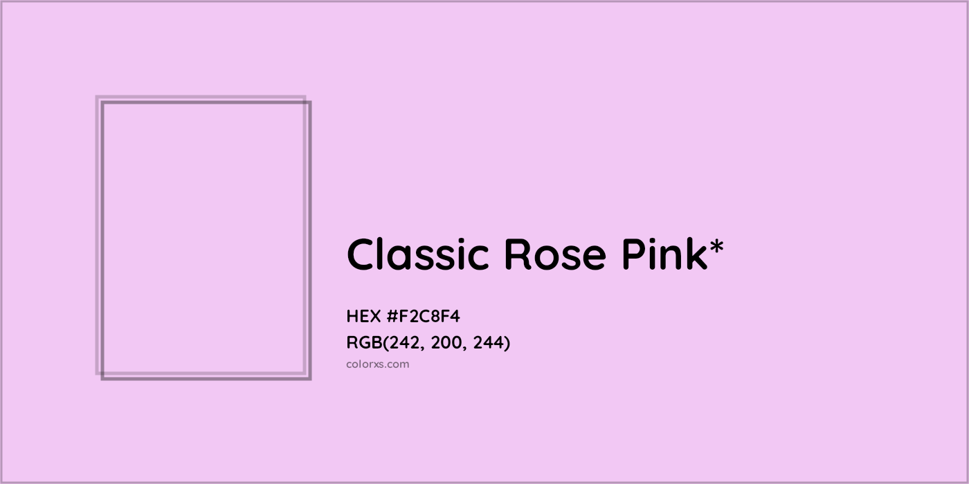 HEX #F2C8F4 Color Name, Color Code, Palettes, Similar Paints, Images