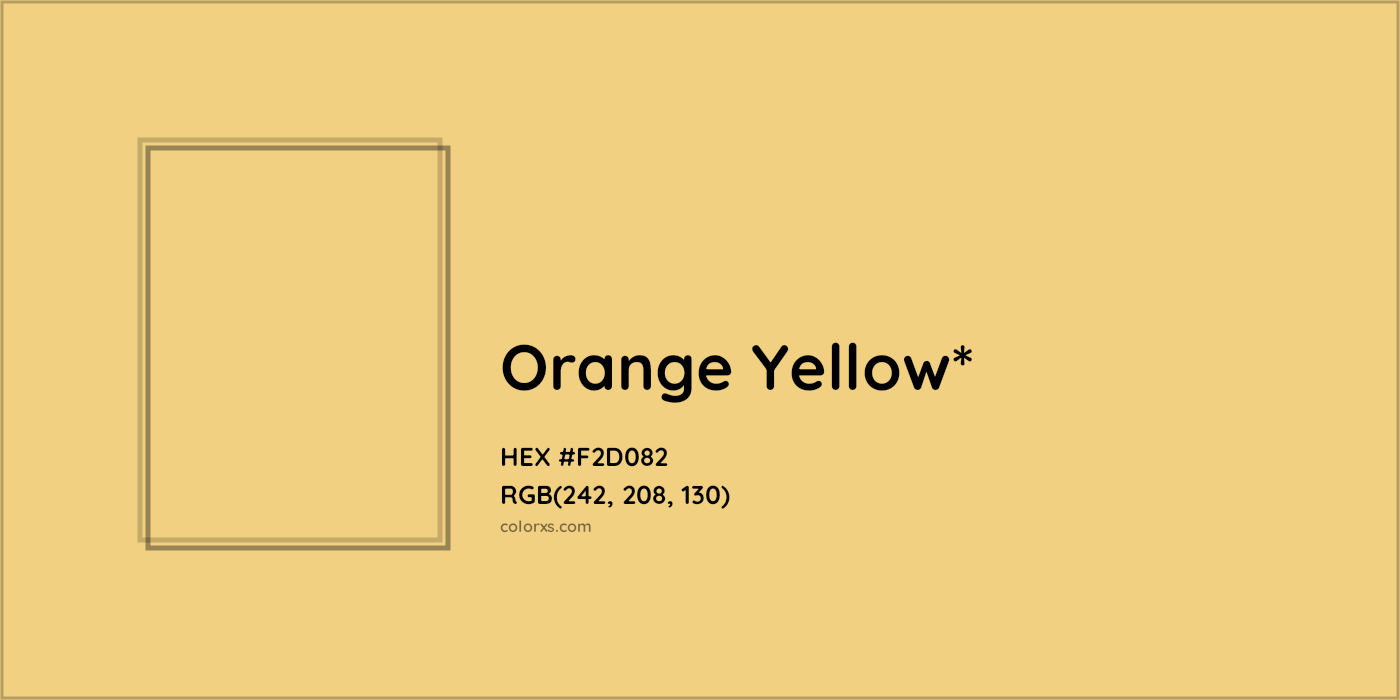 HEX #F2D082 Color Name, Color Code, Palettes, Similar Paints, Images
