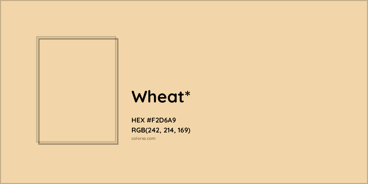 HEX #F2D6A9 Color Name, Color Code, Palettes, Similar Paints, Images