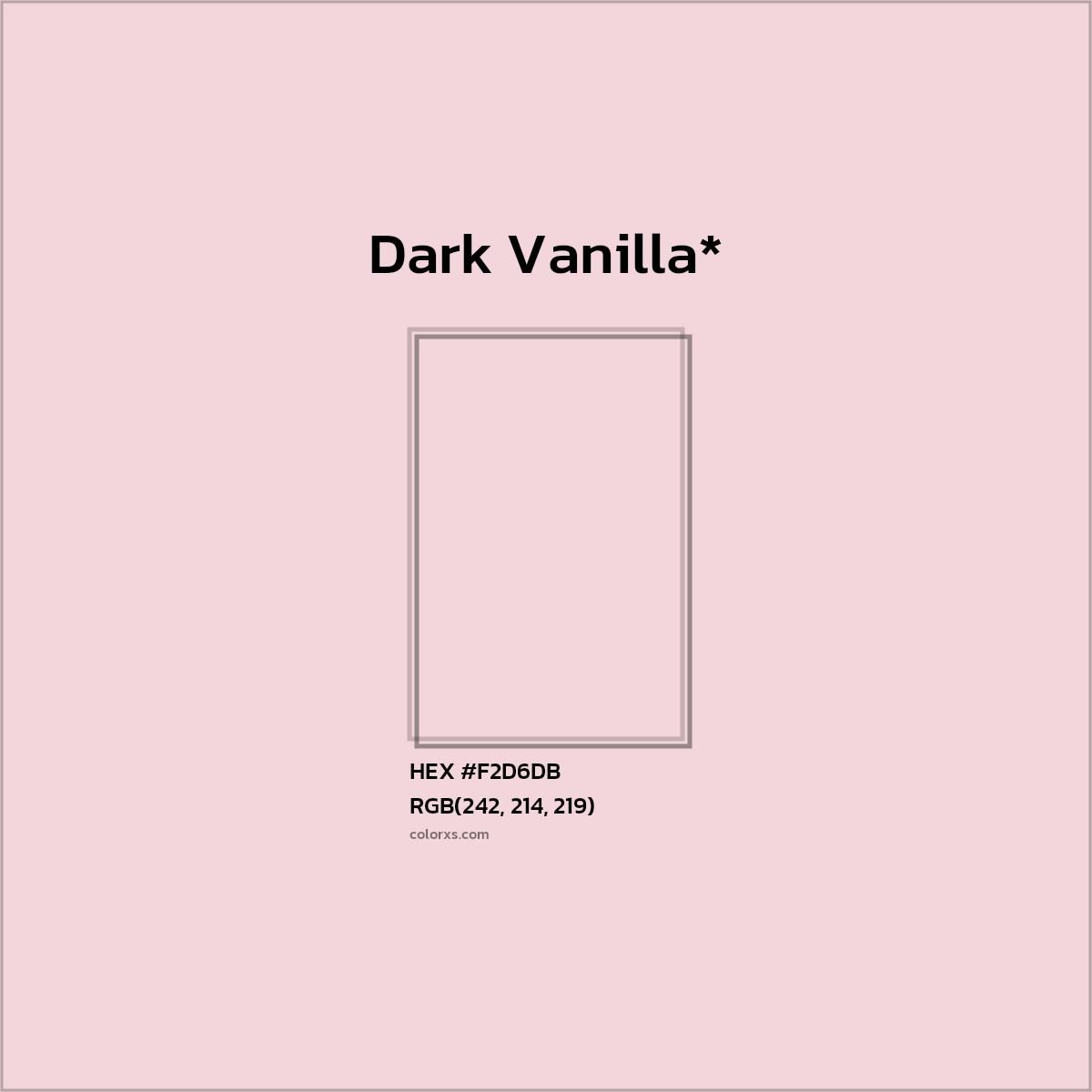 HEX #F2D6DB Color Name, Color Code, Palettes, Similar Paints, Images