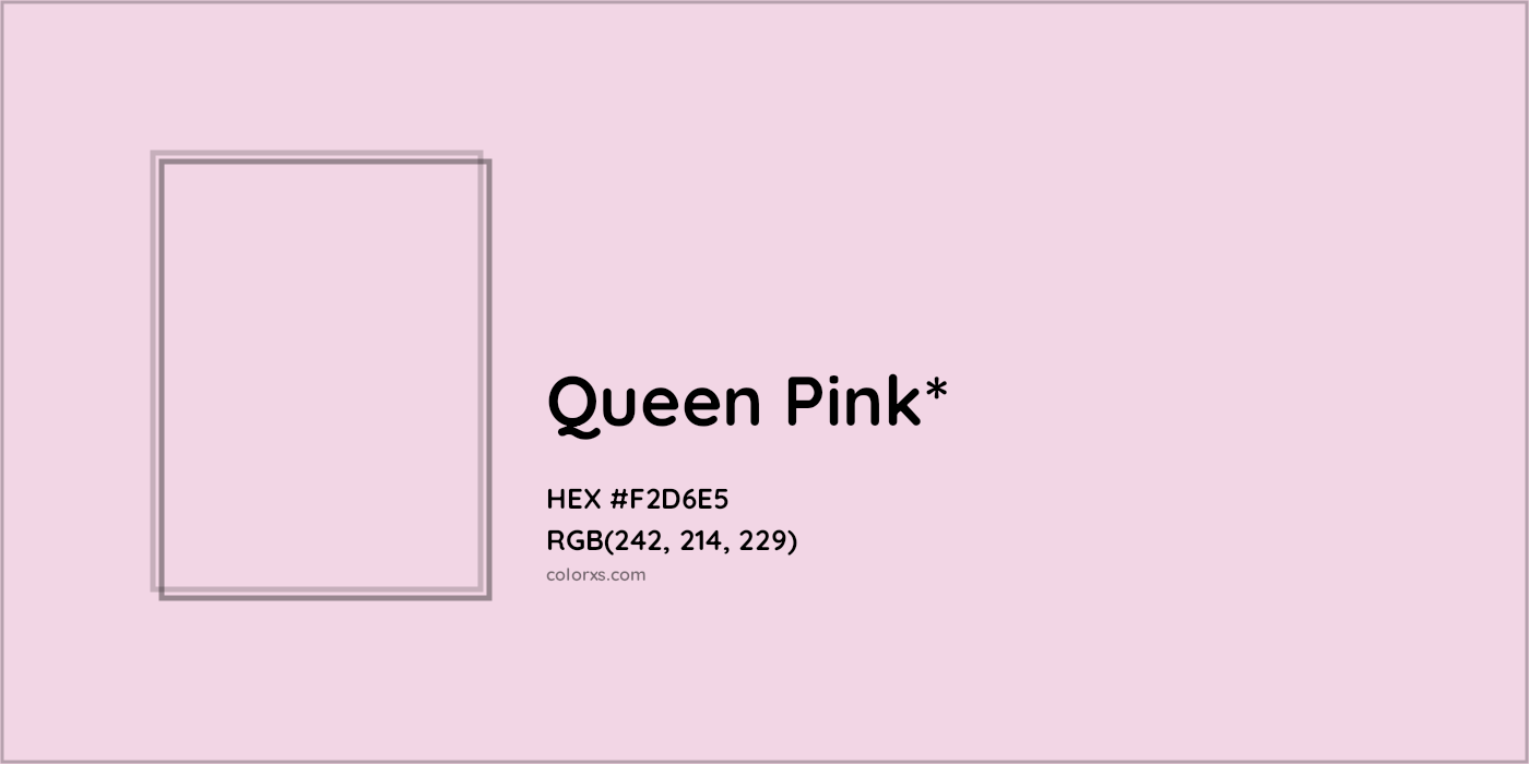 HEX #F2D6E5 Color Name, Color Code, Palettes, Similar Paints, Images