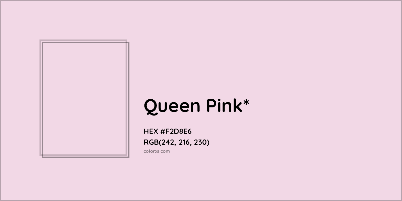 HEX #F2D8E6 Color Name, Color Code, Palettes, Similar Paints, Images