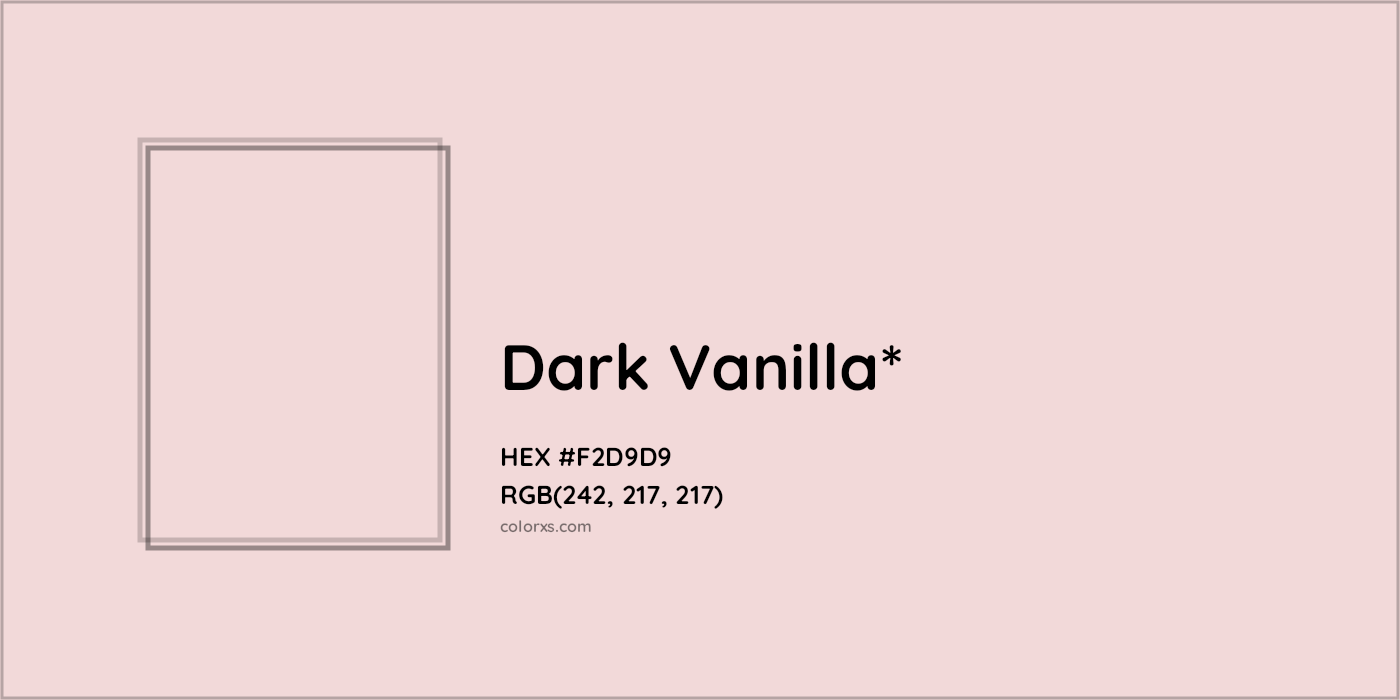 HEX #F2D9D9 Color Name, Color Code, Palettes, Similar Paints, Images
