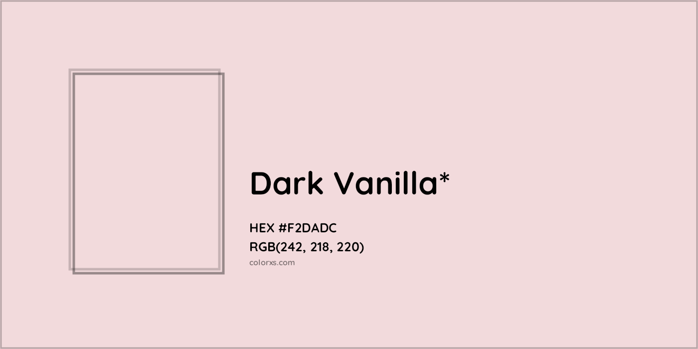 HEX #F2DADC Color Name, Color Code, Palettes, Similar Paints, Images