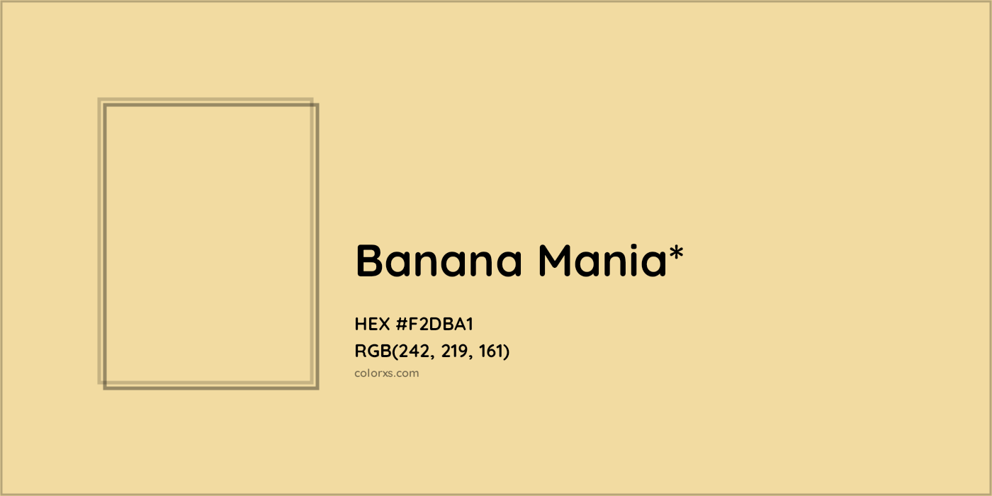 HEX #F2DBA1 Color Name, Color Code, Palettes, Similar Paints, Images