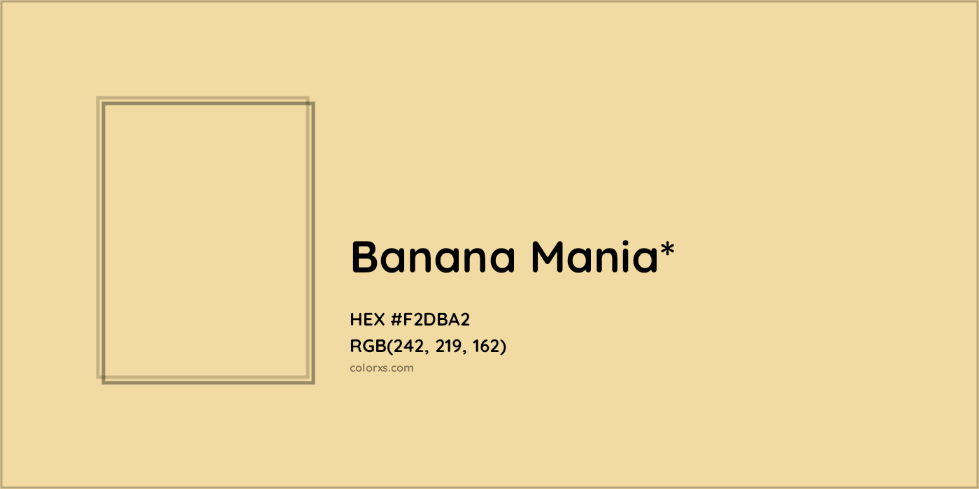 HEX #F2DBA2 Color Name, Color Code, Palettes, Similar Paints, Images