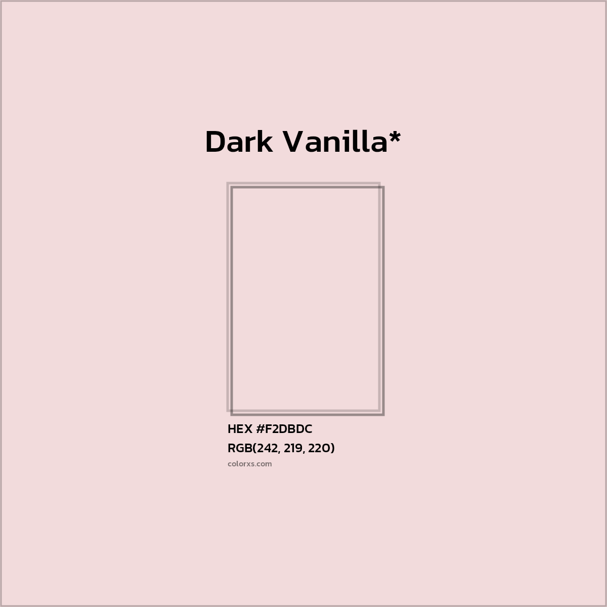 HEX #F2DBDC Color Name, Color Code, Palettes, Similar Paints, Images