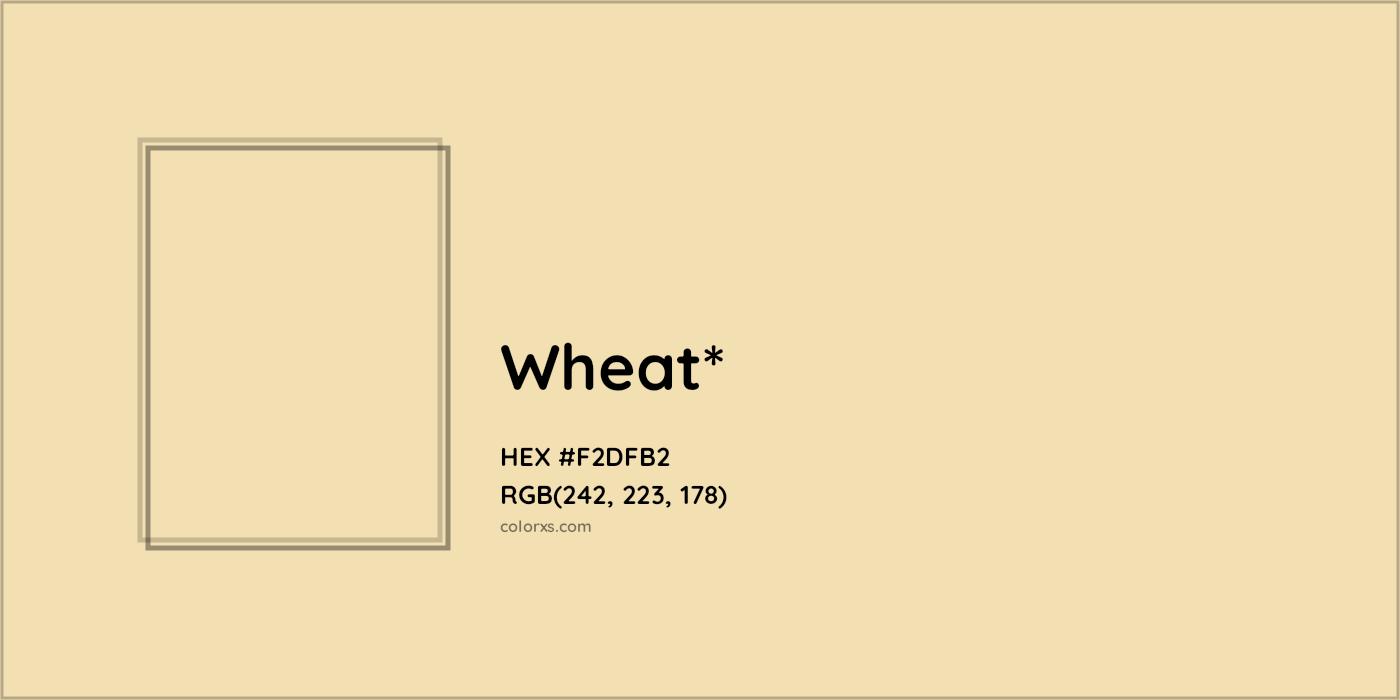 HEX #F2DFB2 Color Name, Color Code, Palettes, Similar Paints, Images