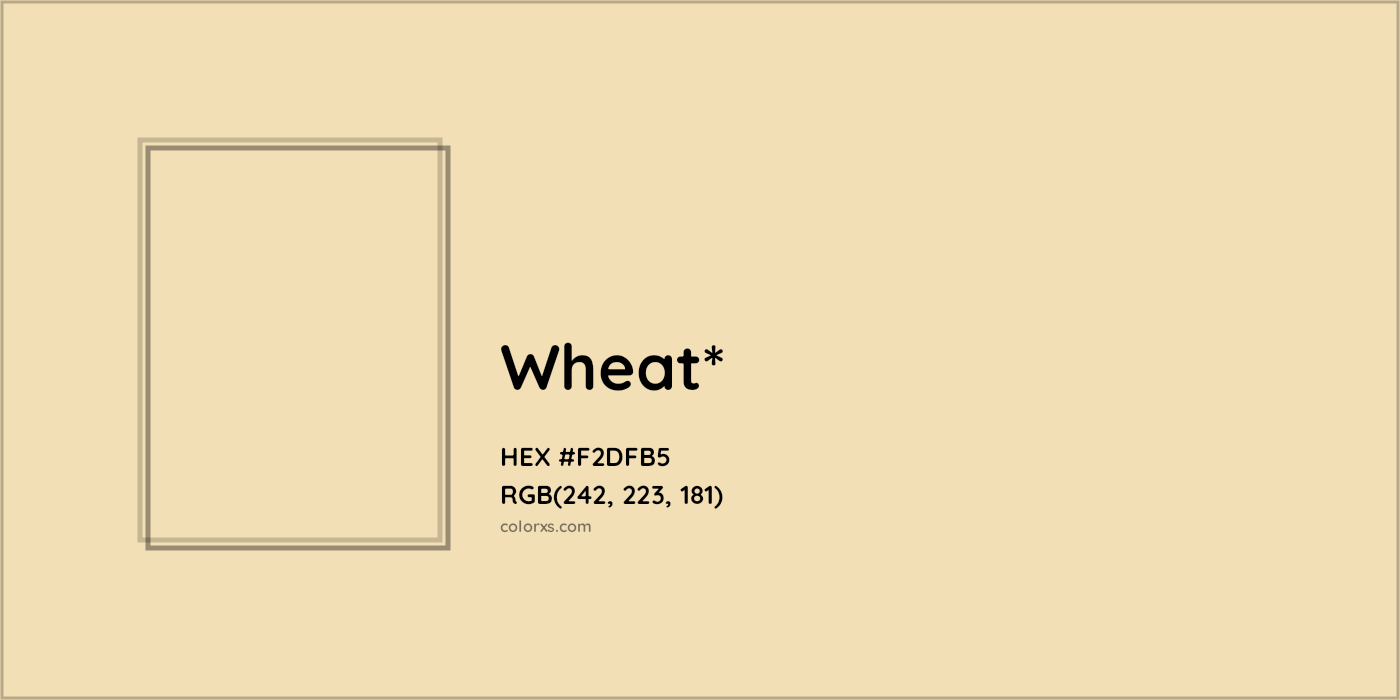 HEX #F2DFB5 Color Name, Color Code, Palettes, Similar Paints, Images
