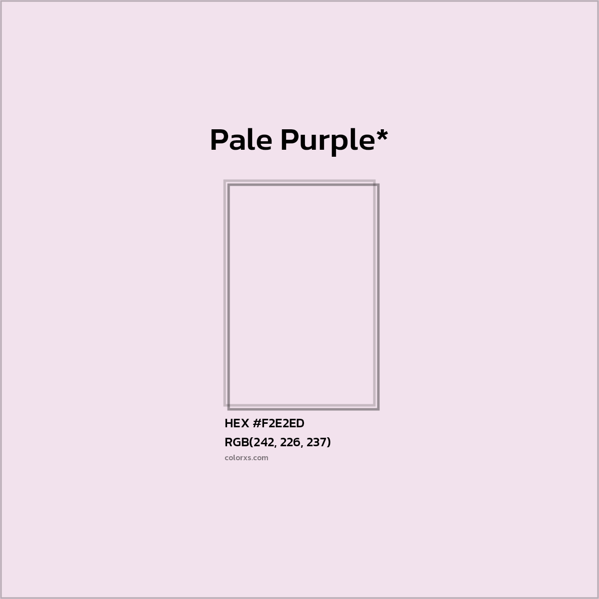 HEX #F2E2ED Color Name, Color Code, Palettes, Similar Paints, Images