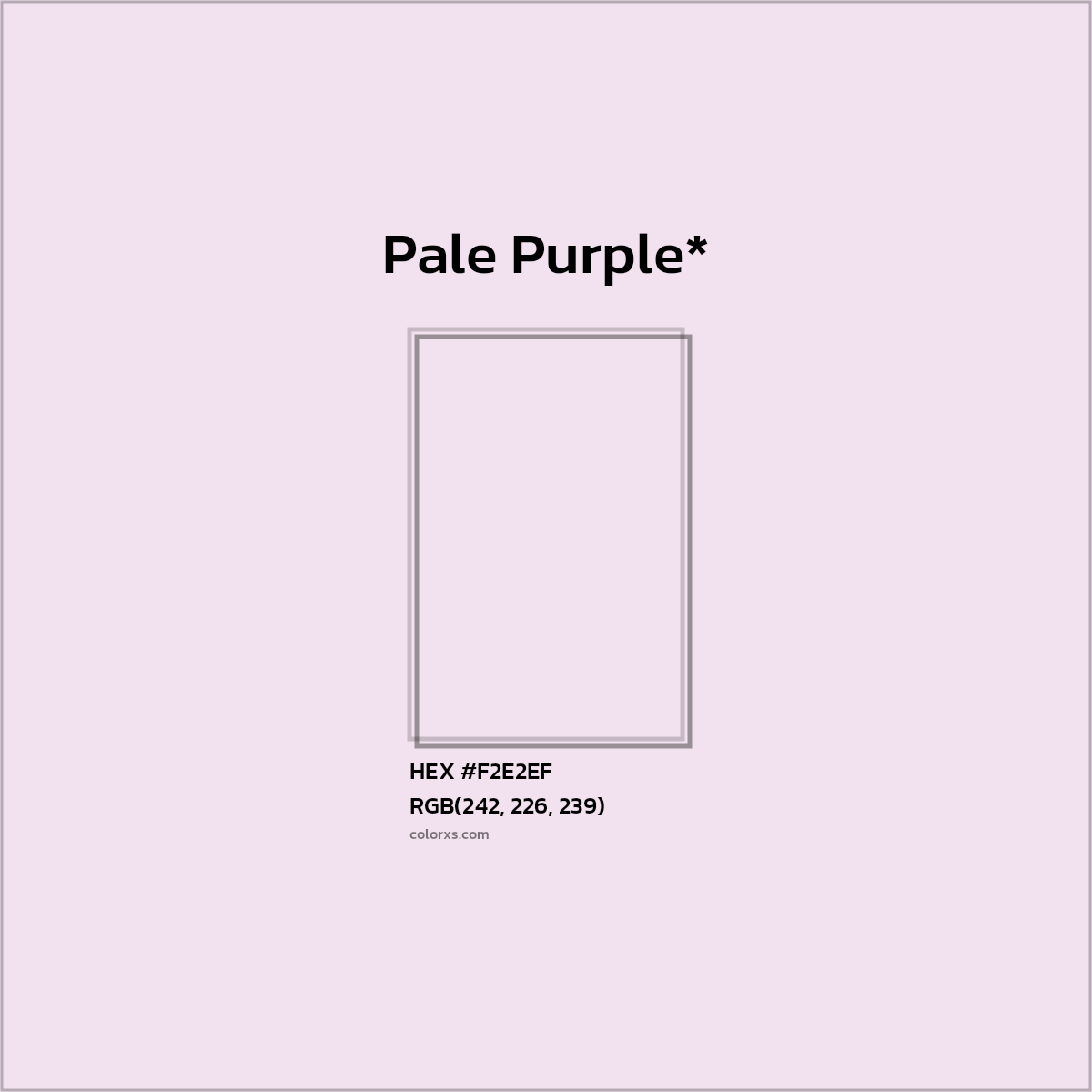 HEX #F2E2EF Color Name, Color Code, Palettes, Similar Paints, Images