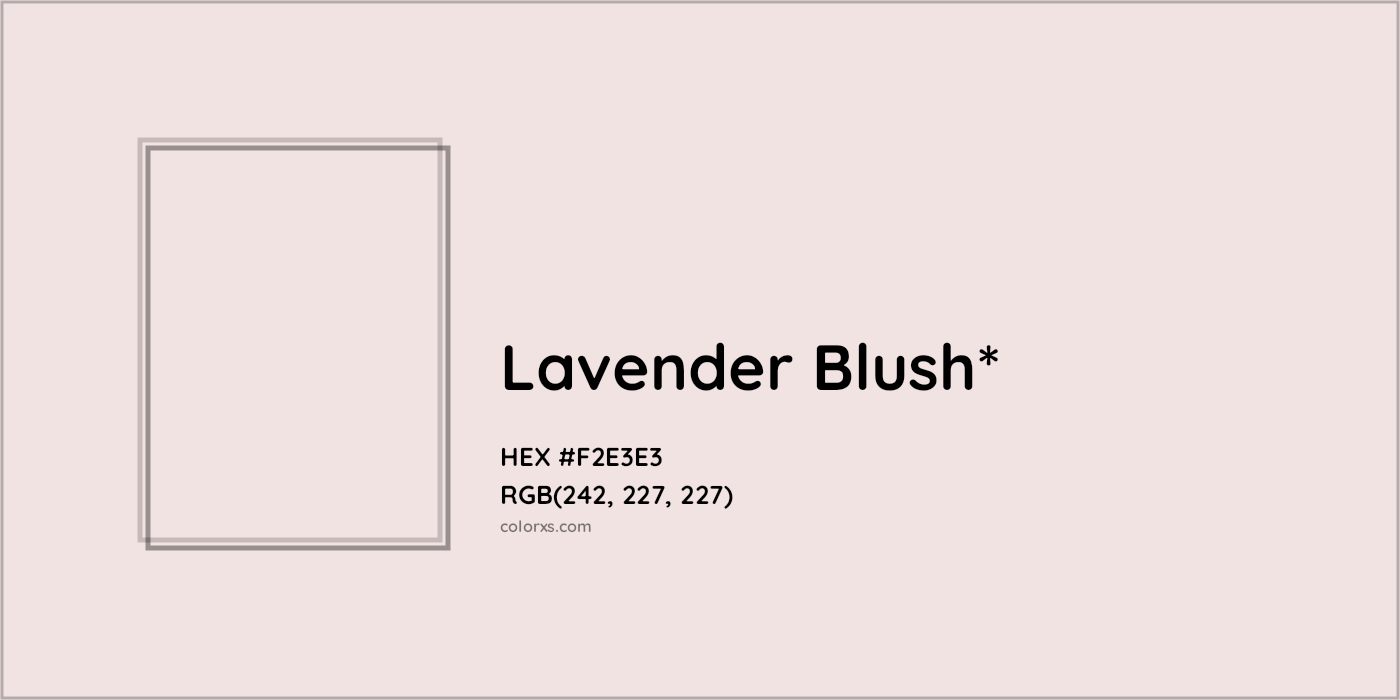 HEX #F2E3E3 Color Name, Color Code, Palettes, Similar Paints, Images