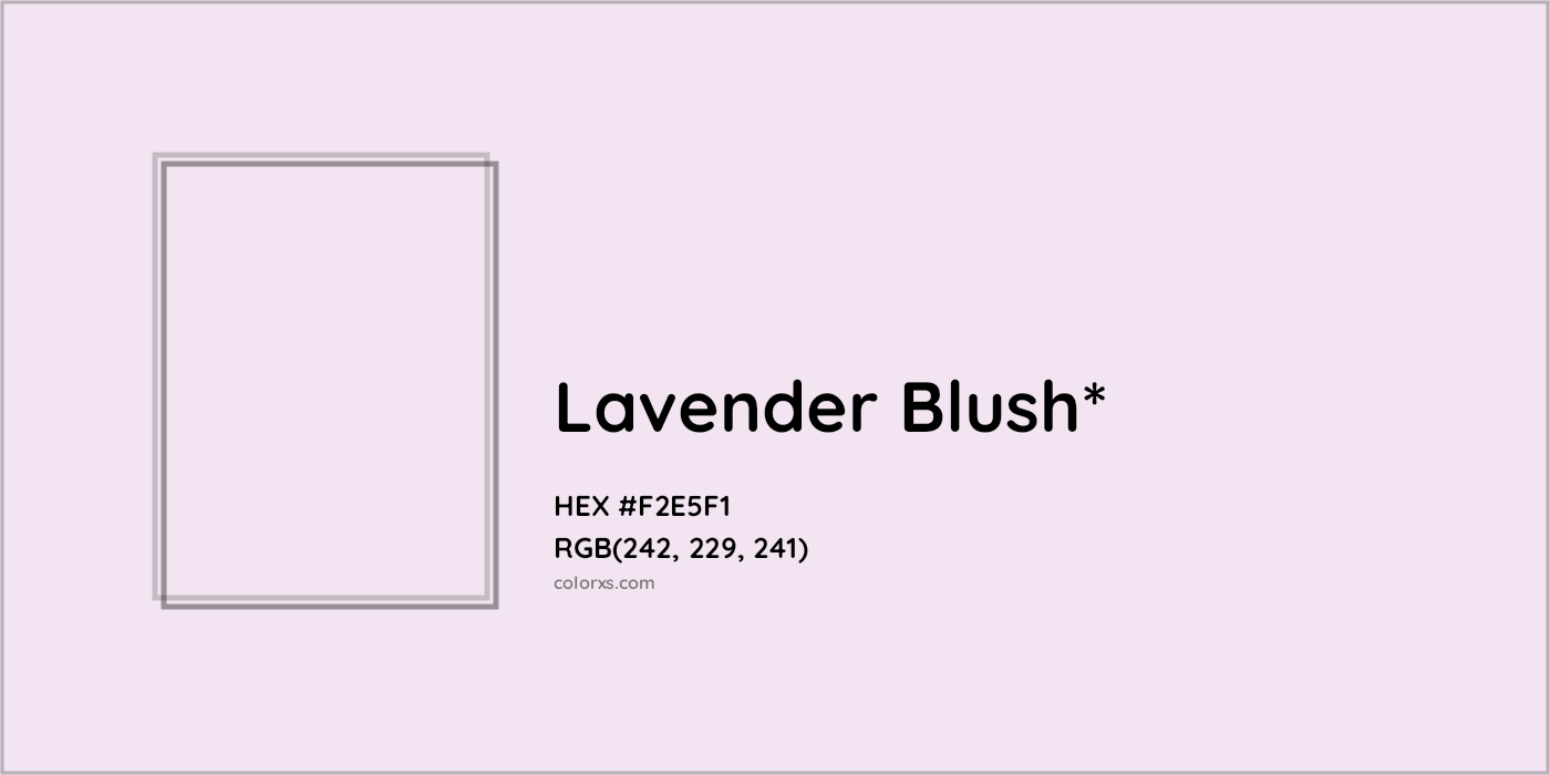 HEX #F2E5F1 Color Name, Color Code, Palettes, Similar Paints, Images