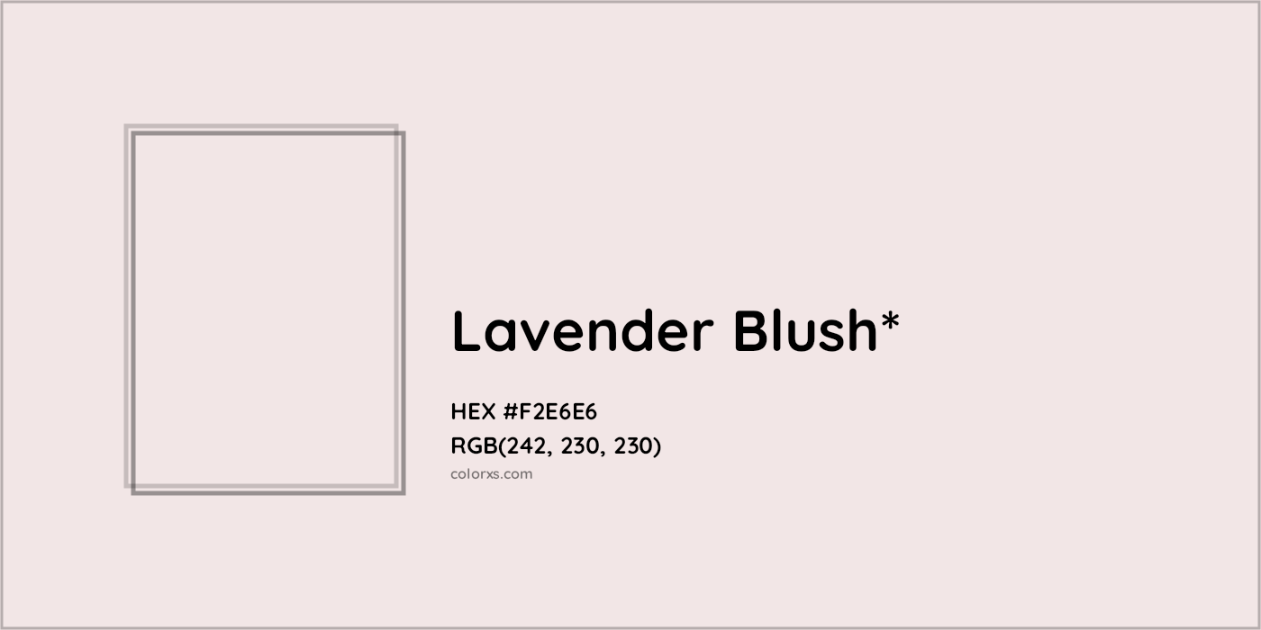 HEX #F2E6E6 Color Name, Color Code, Palettes, Similar Paints, Images