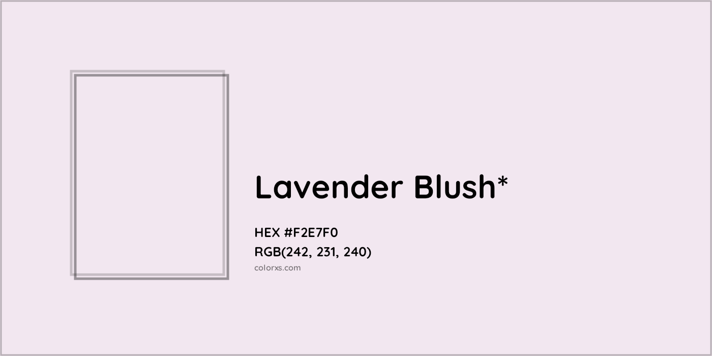 HEX #F2E7F0 Color Name, Color Code, Palettes, Similar Paints, Images