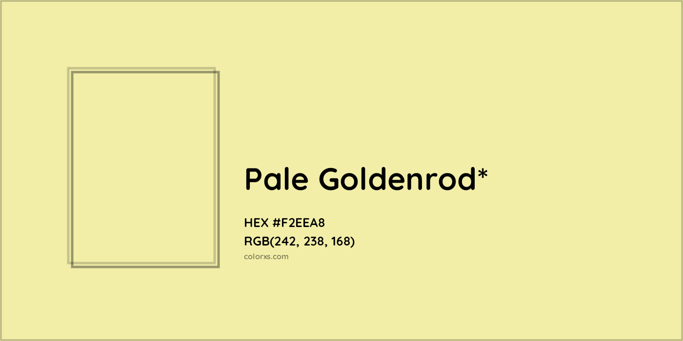 HEX #F2EEA8 Color Name, Color Code, Palettes, Similar Paints, Images