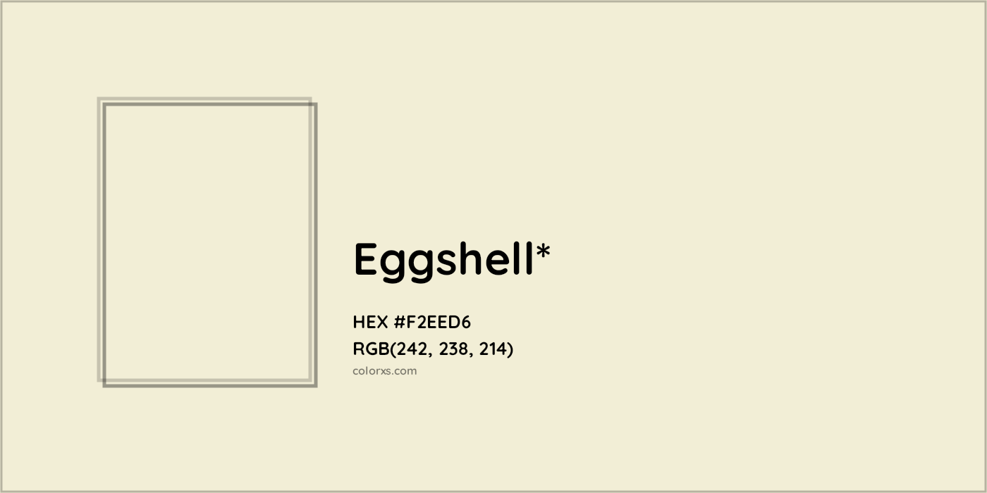 HEX #F2EED6 Color Name, Color Code, Palettes, Similar Paints, Images