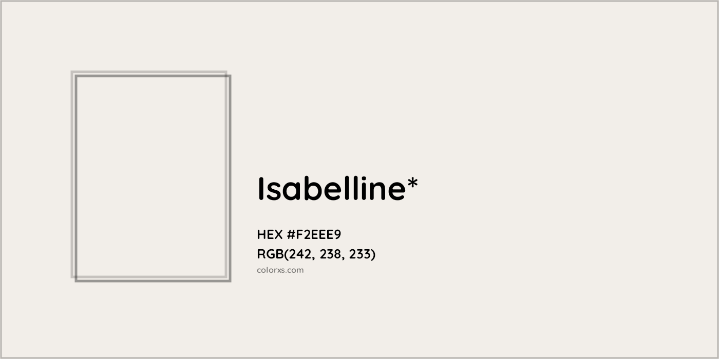 HEX #F2EEE9 Color Name, Color Code, Palettes, Similar Paints, Images