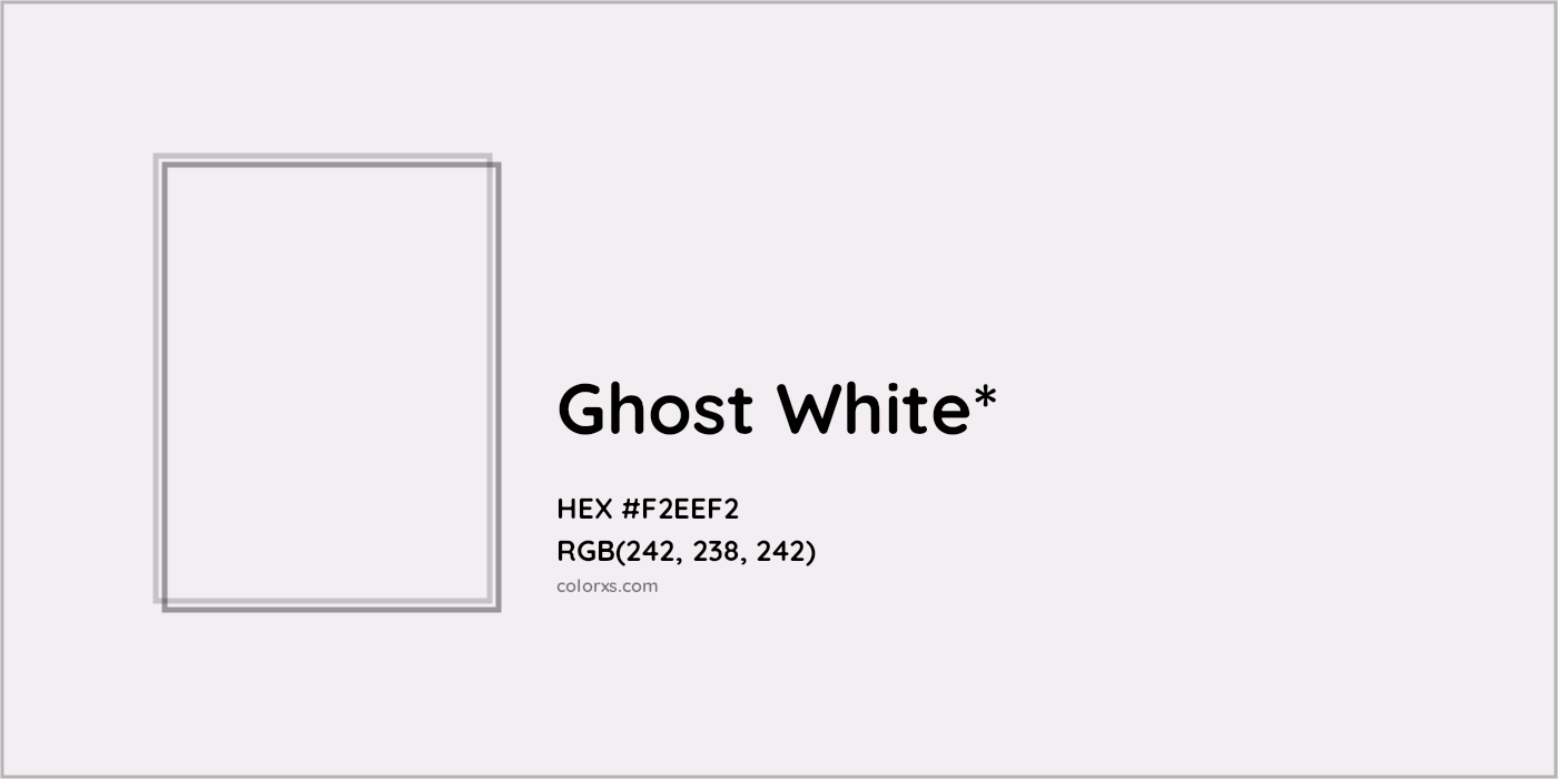 HEX #F2EEF2 Color Name, Color Code, Palettes, Similar Paints, Images