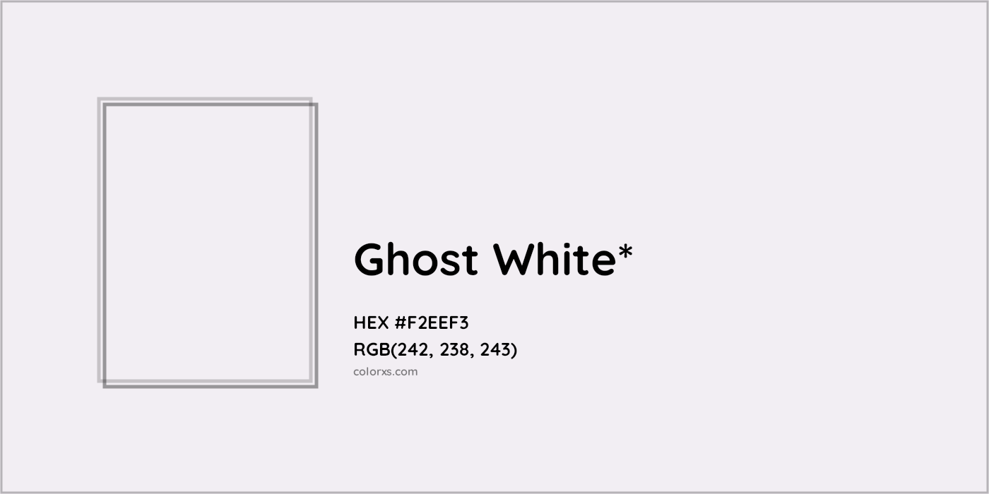 HEX #F2EEF3 Color Name, Color Code, Palettes, Similar Paints, Images