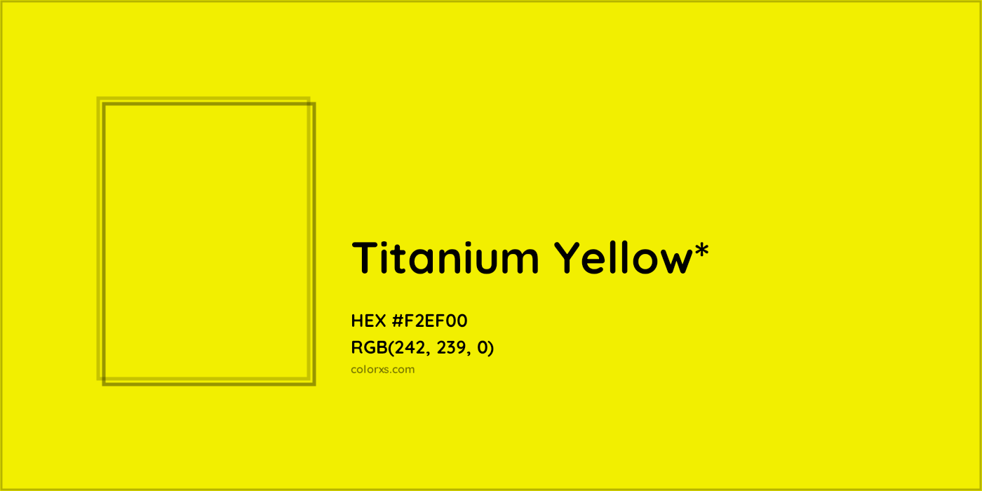 HEX #F2EF00 Color Name, Color Code, Palettes, Similar Paints, Images