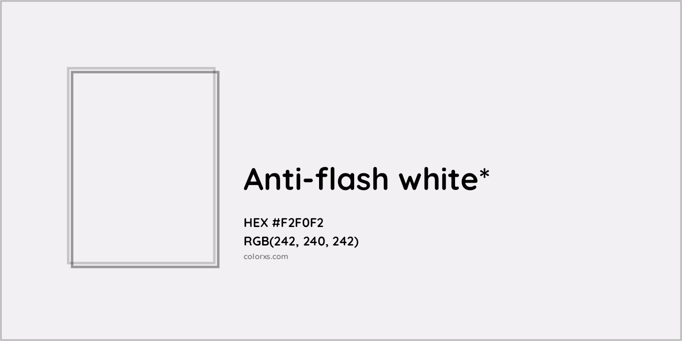 HEX #F2F0F2 Color Name, Color Code, Palettes, Similar Paints, Images