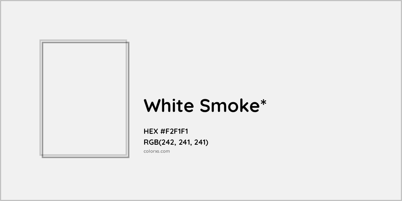 HEX #F2F1F1 Color Name, Color Code, Palettes, Similar Paints, Images
