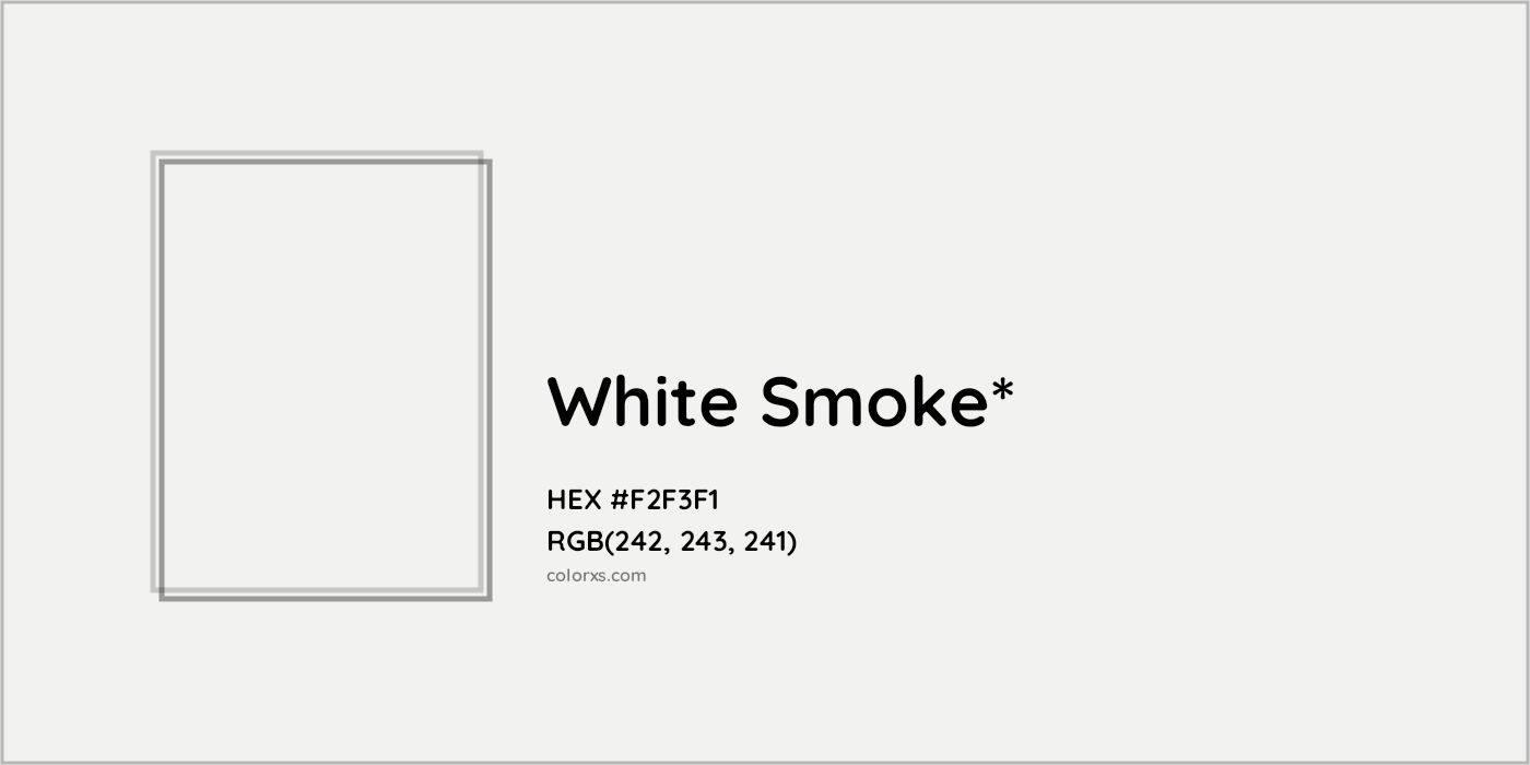 HEX #F2F3F1 Color Name, Color Code, Palettes, Similar Paints, Images