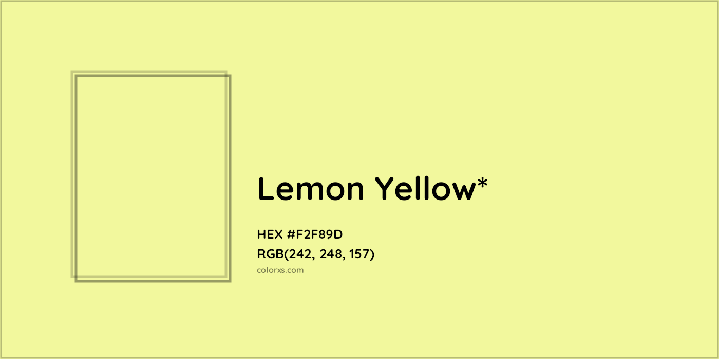 HEX #F2F89D Color Name, Color Code, Palettes, Similar Paints, Images
