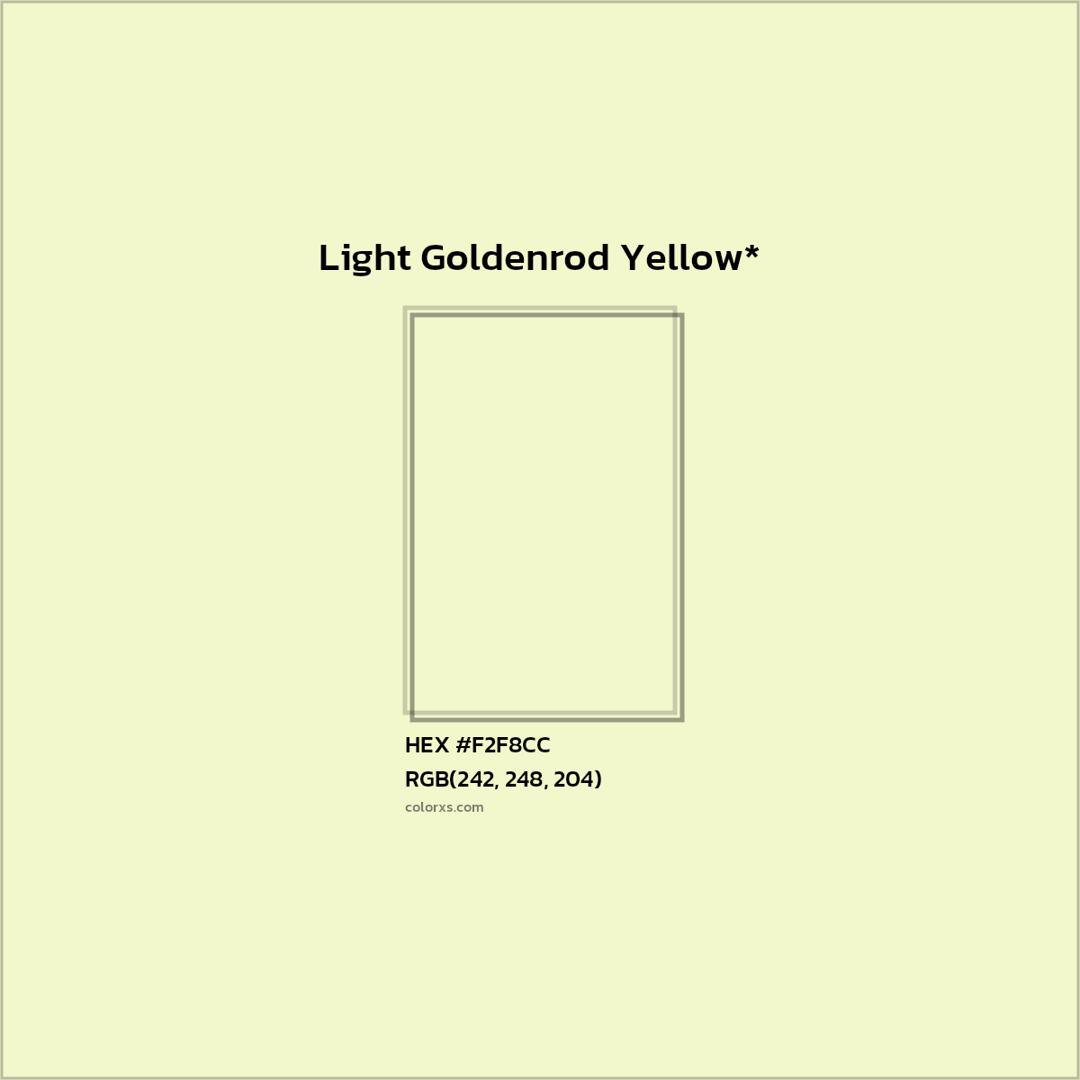 HEX #F2F8CC Color Name, Color Code, Palettes, Similar Paints, Images