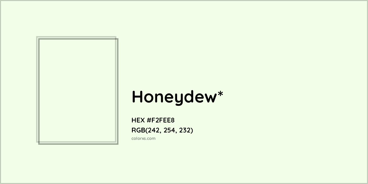 HEX #F2FEE8 Color Name, Color Code, Palettes, Similar Paints, Images