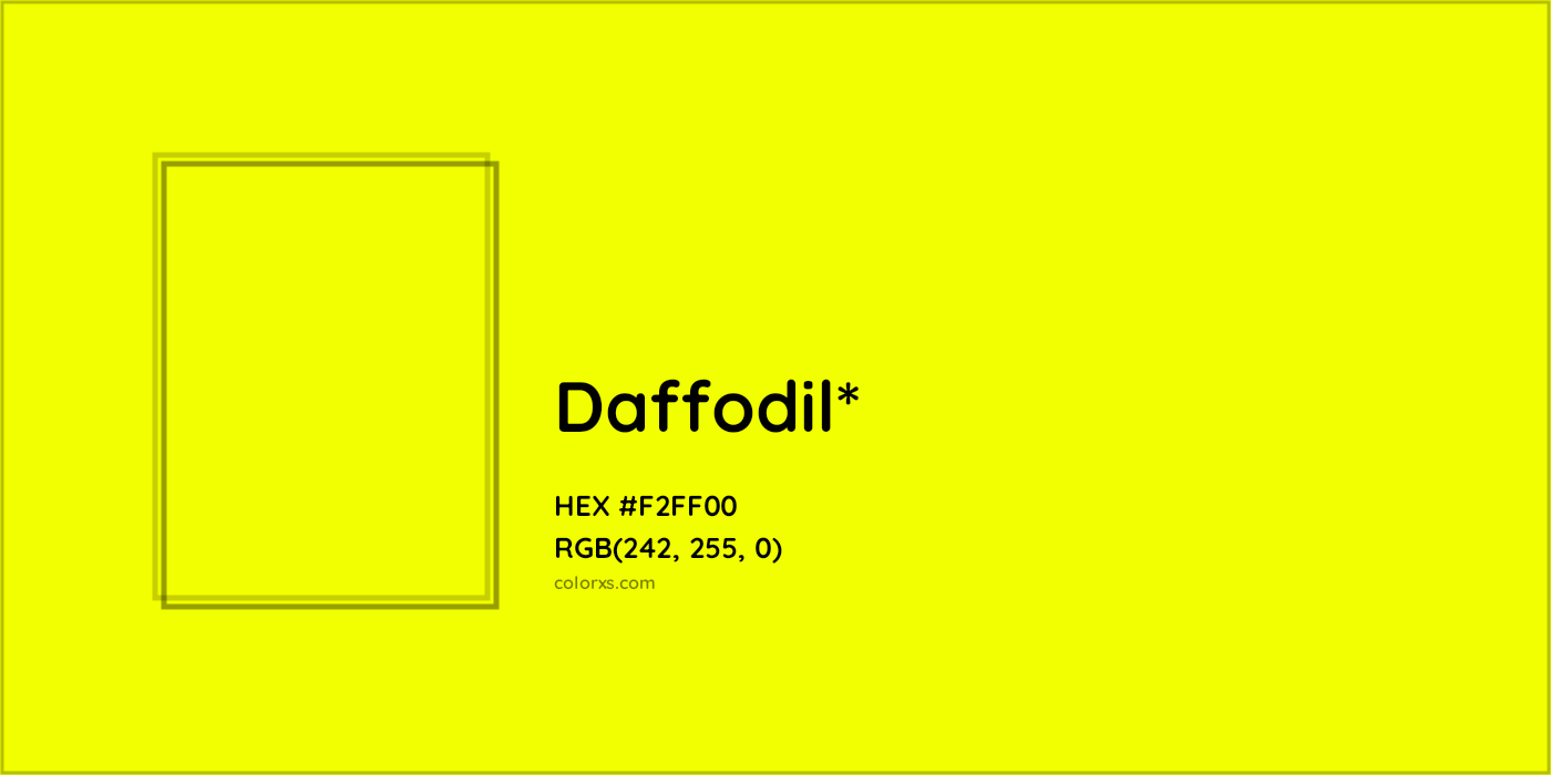 HEX #F2FF00 Color Name, Color Code, Palettes, Similar Paints, Images