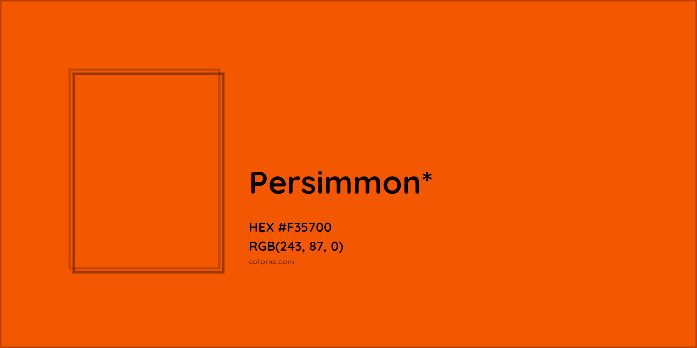 HEX #F35700 Color Name, Color Code, Palettes, Similar Paints, Images