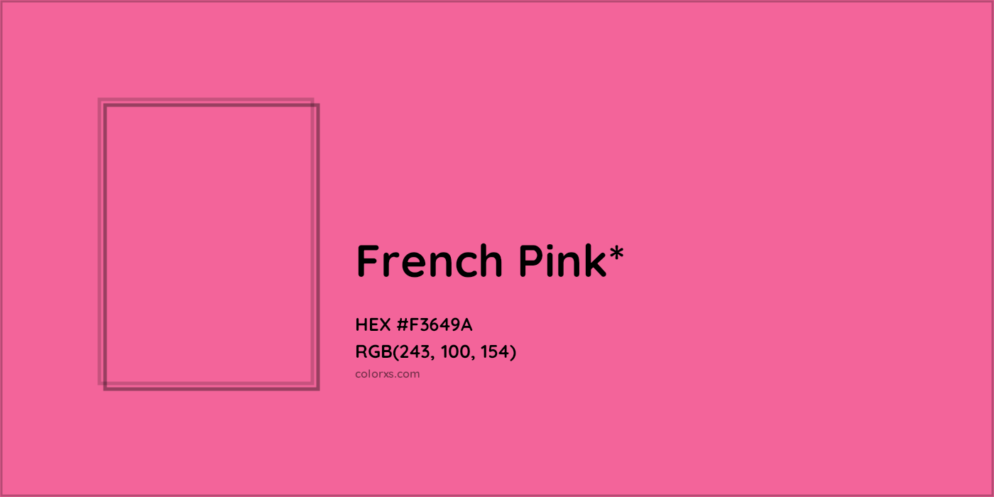 HEX #F3649A Color Name, Color Code, Palettes, Similar Paints, Images