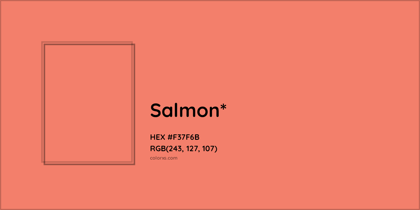 HEX #F37F6B Color Name, Color Code, Palettes, Similar Paints, Images