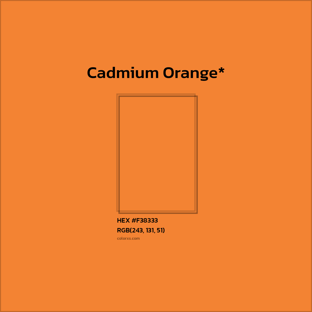 HEX #F38333 Color Name, Color Code, Palettes, Similar Paints, Images