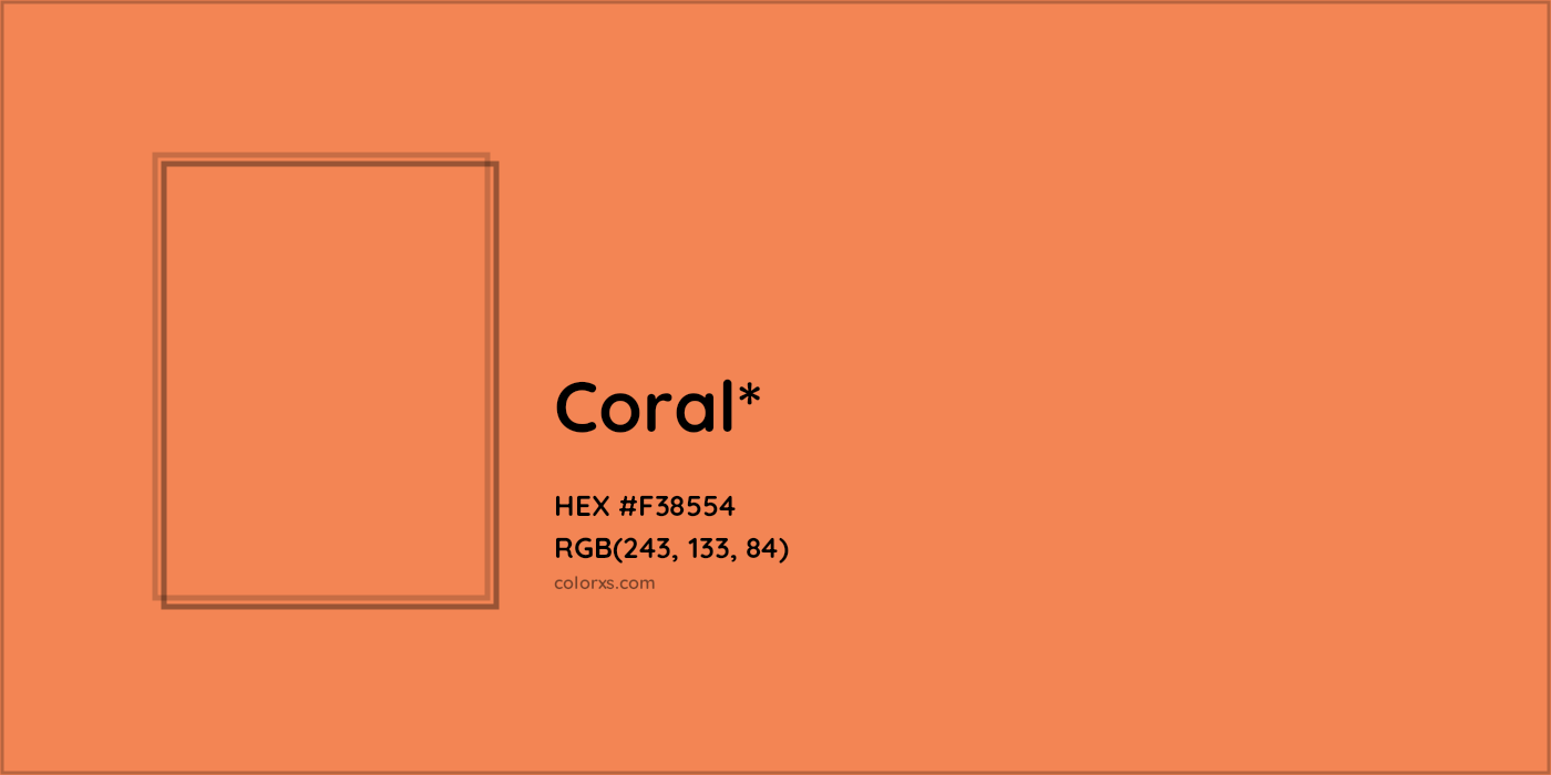 HEX #F38554 Color Name, Color Code, Palettes, Similar Paints, Images