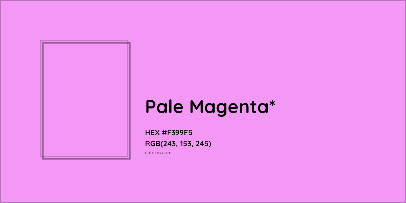 HEX #F399F5 Color Name, Color Code, Palettes, Similar Paints, Images