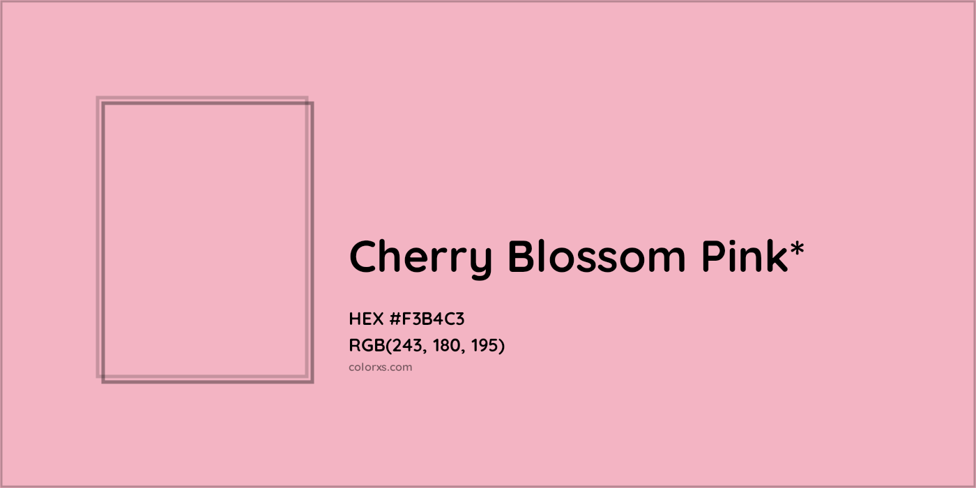HEX #F3B4C3 Color Name, Color Code, Palettes, Similar Paints, Images