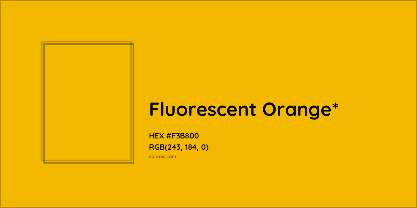 HEX #F3B800 Color Name, Color Code, Palettes, Similar Paints, Images
