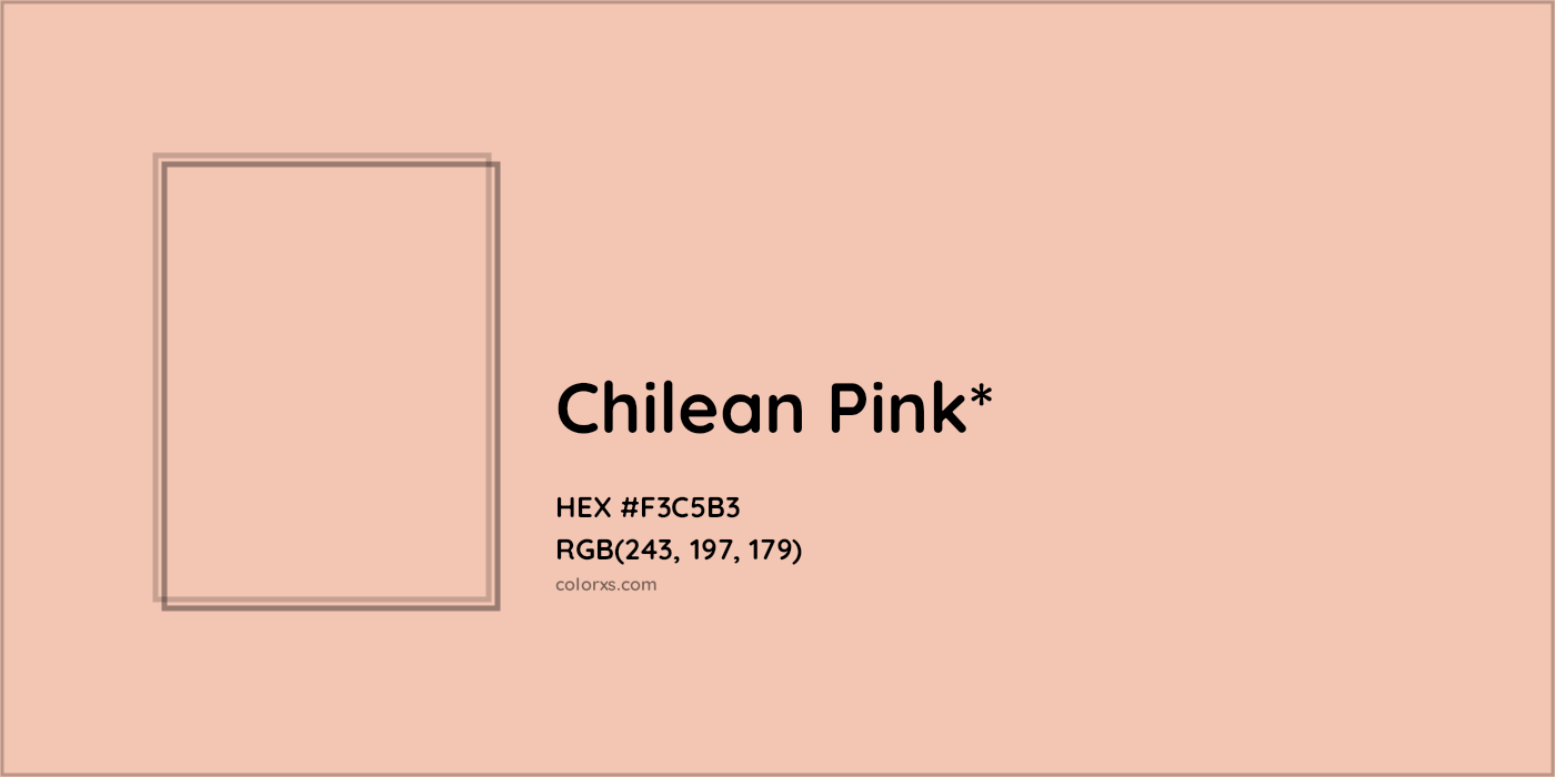 HEX #F3C5B3 Color Name, Color Code, Palettes, Similar Paints, Images