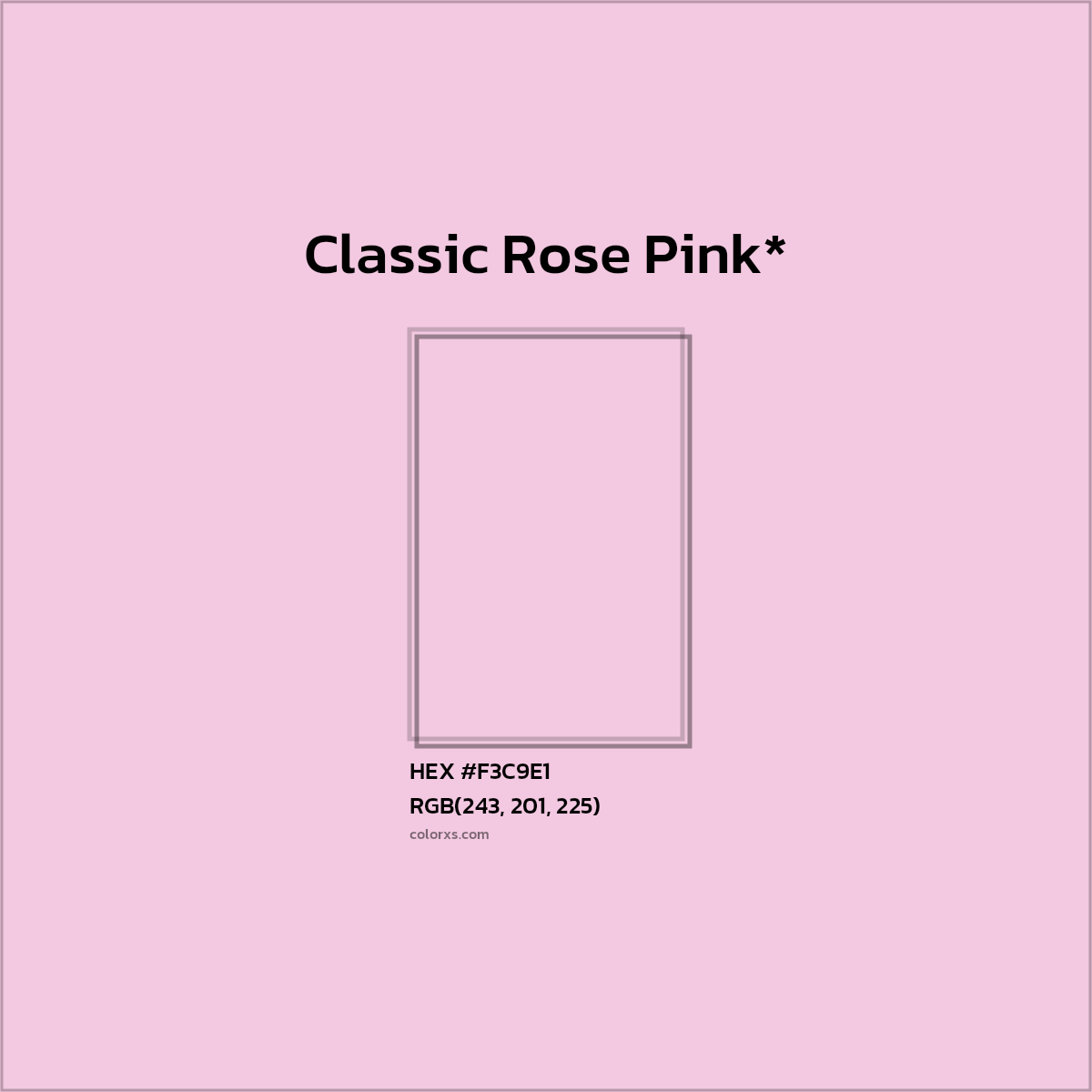 HEX #F3C9E1 Color Name, Color Code, Palettes, Similar Paints, Images