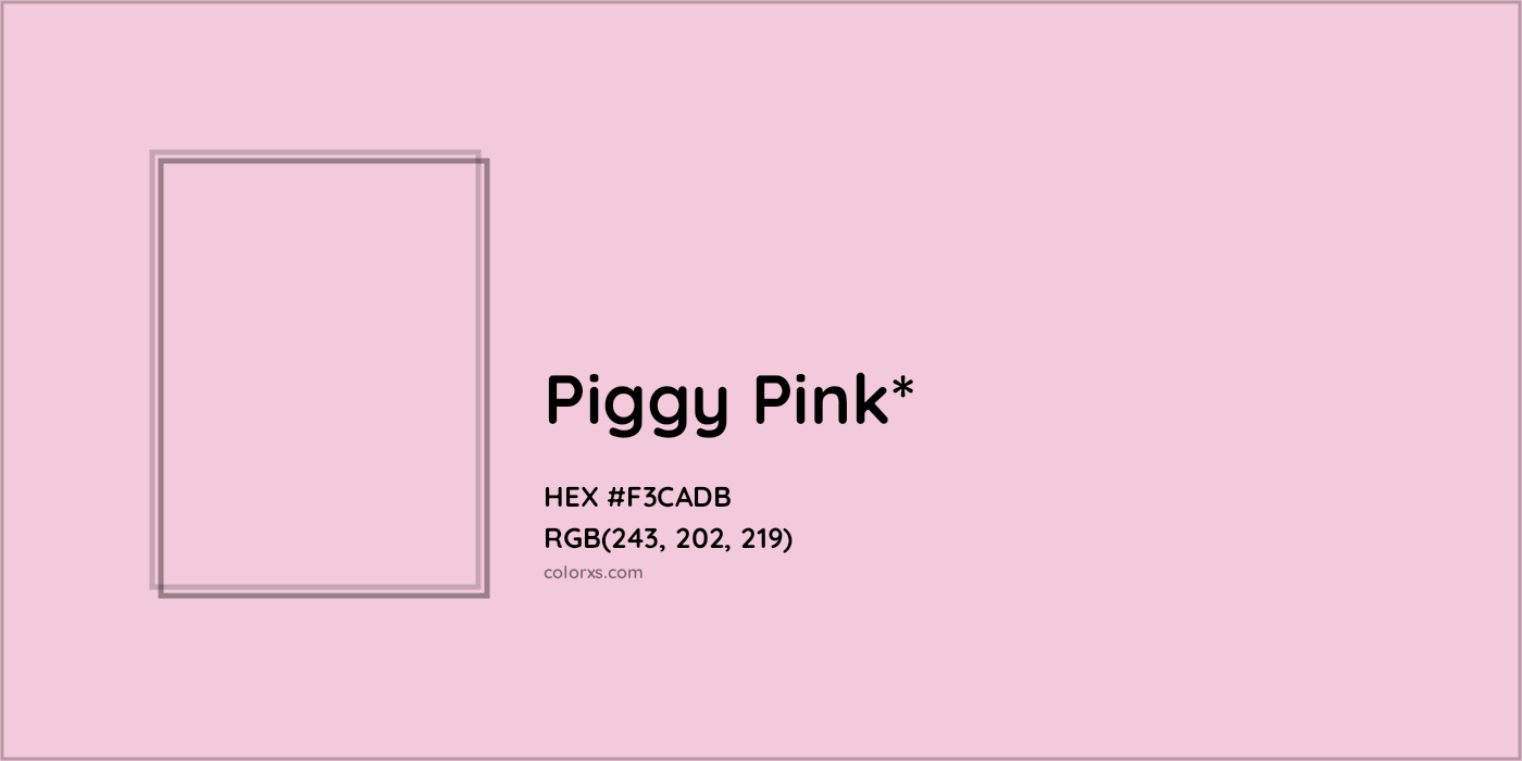 HEX #F3CADB Color Name, Color Code, Palettes, Similar Paints, Images