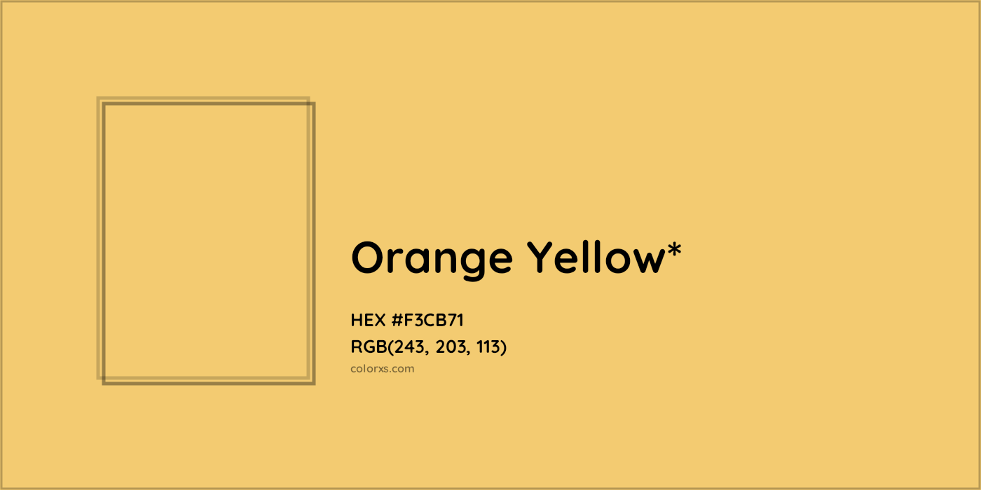 HEX #F3CB71 Color Name, Color Code, Palettes, Similar Paints, Images