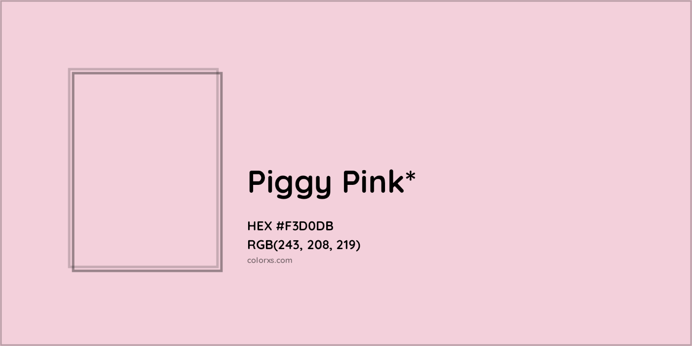 HEX #F3D0DB Color Name, Color Code, Palettes, Similar Paints, Images