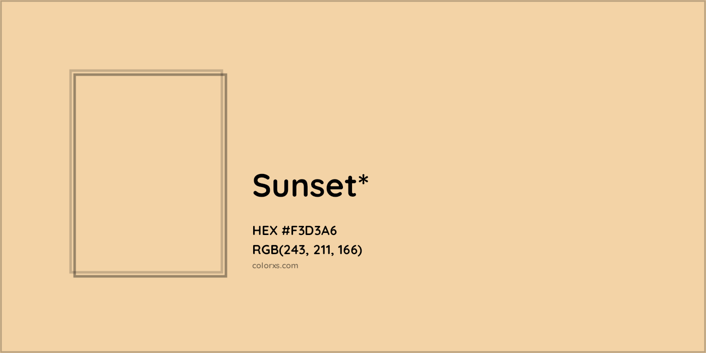 HEX #F3D3A6 Color Name, Color Code, Palettes, Similar Paints, Images