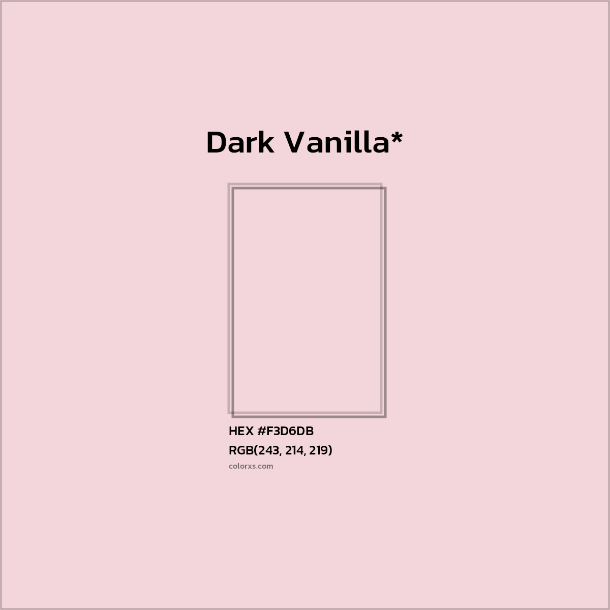 HEX #F3D6DB Color Name, Color Code, Palettes, Similar Paints, Images
