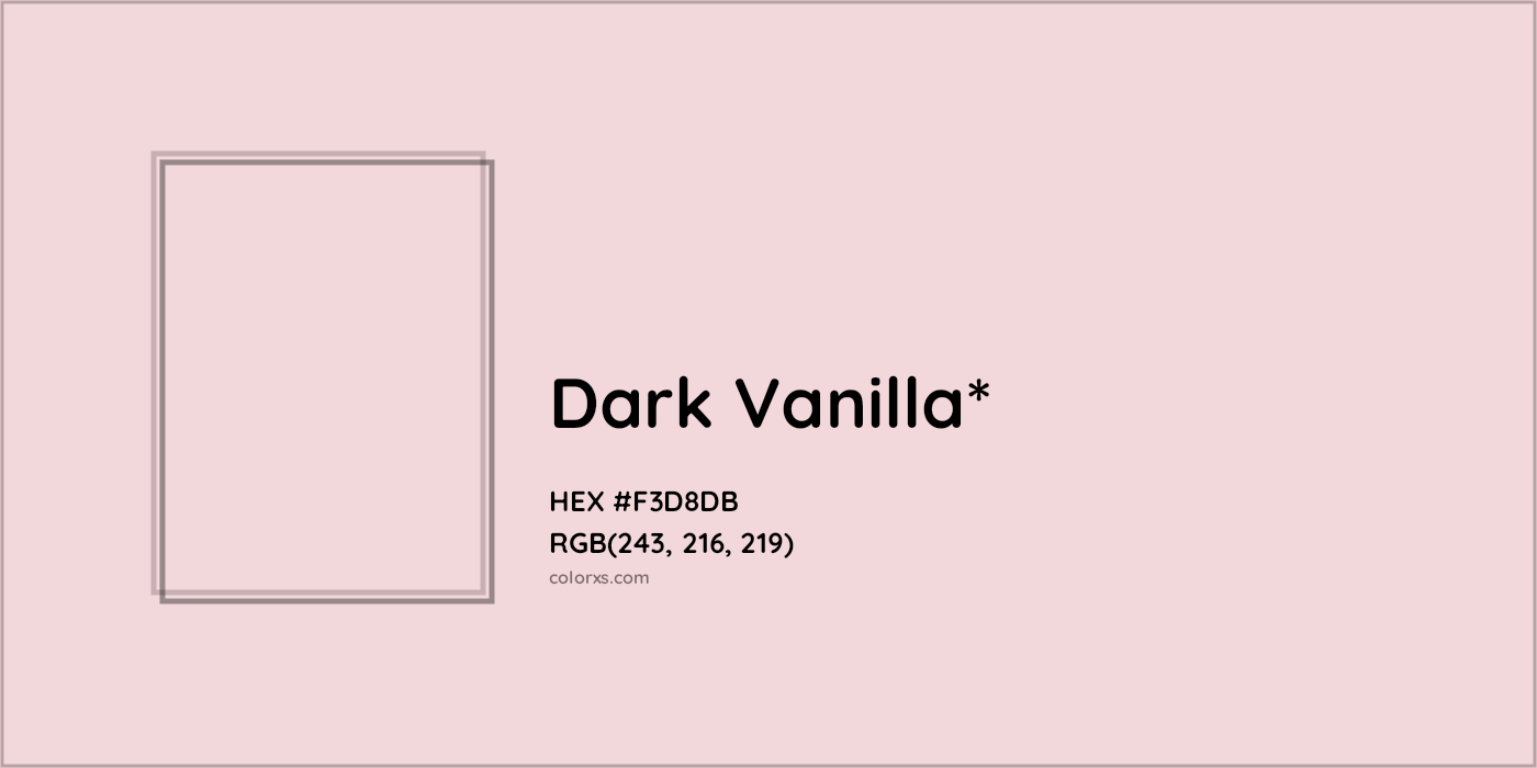 HEX #F3D8DB Color Name, Color Code, Palettes, Similar Paints, Images