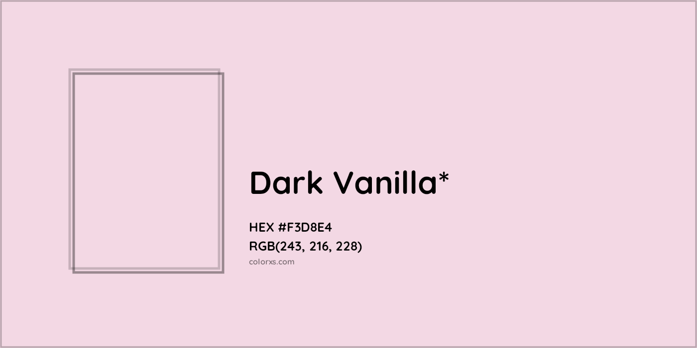 HEX #F3D8E4 Color Name, Color Code, Palettes, Similar Paints, Images